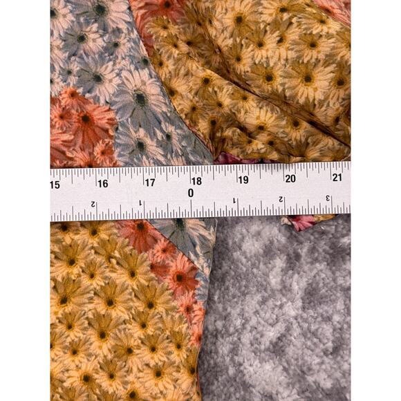 Anthropologie Dress Large Womens Varun Bahl Catria Patchwork Floral A Line - Picture 4 of 11